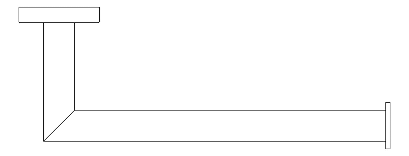 Plan Image of TowelRail SurfaceMount Raymor BostonII Single Hand
