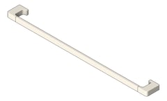 3D Shaded Image of TowelRail SurfaceMount Raymor EdgeII Single 785