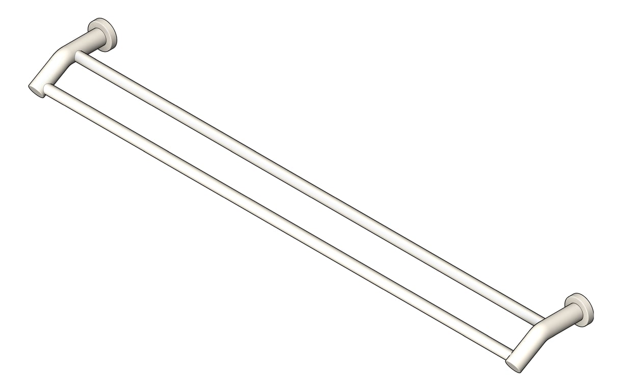 Navigate to TowelRail SurfaceMount Raymor Projix Double 900