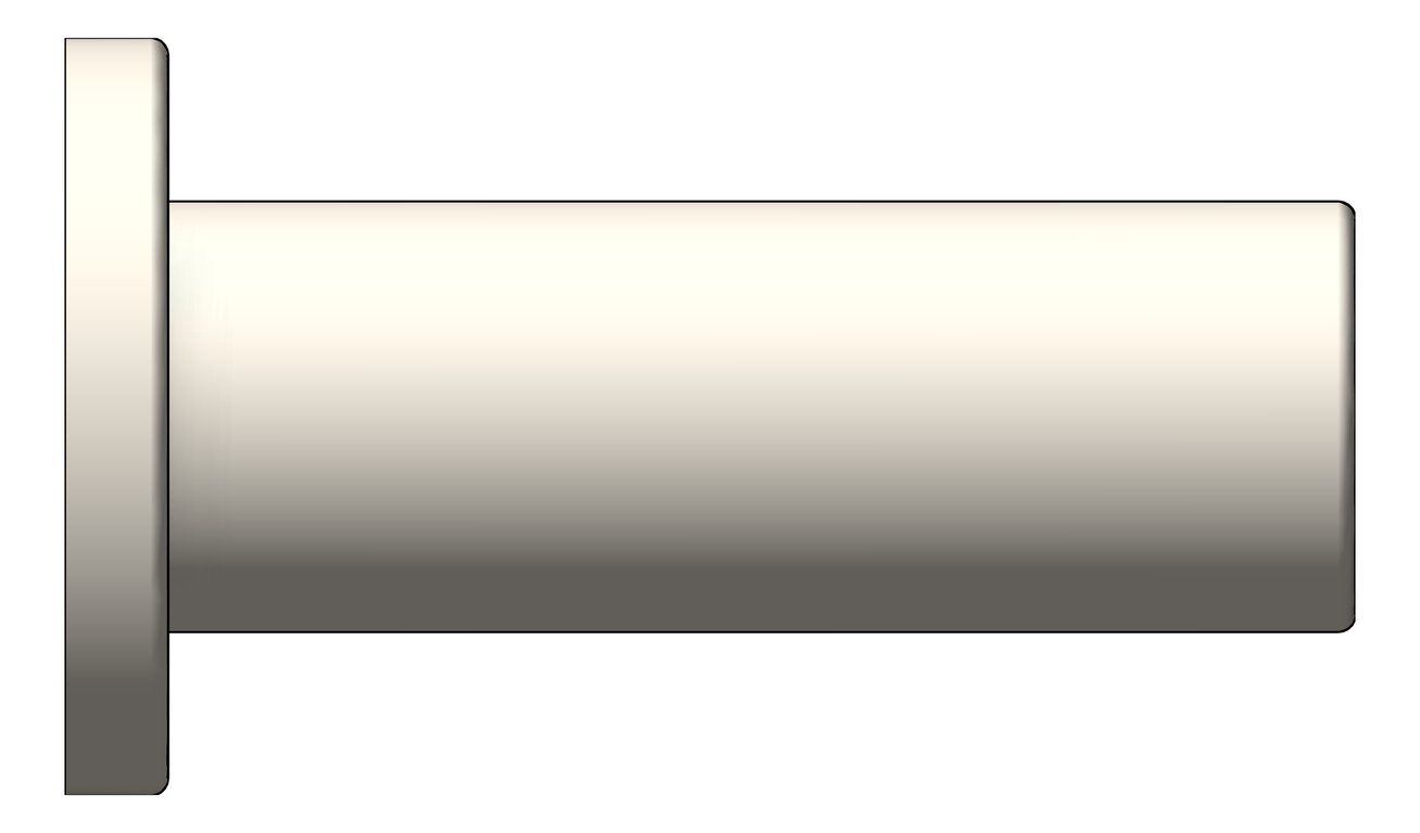 Left Image of TowelRail SurfaceMount Raymor Projix Single 600