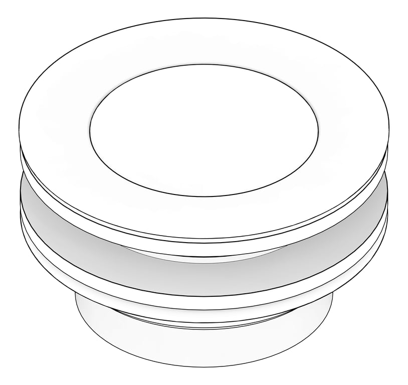 3D Documentation Image of Waste PopUp Raymor Bath