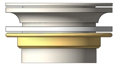 Left Image of Waste PopUp Raymor Bath