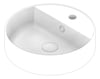 3D Documentation Image of Basin CounterTop Raymor Ambition Round TapHole