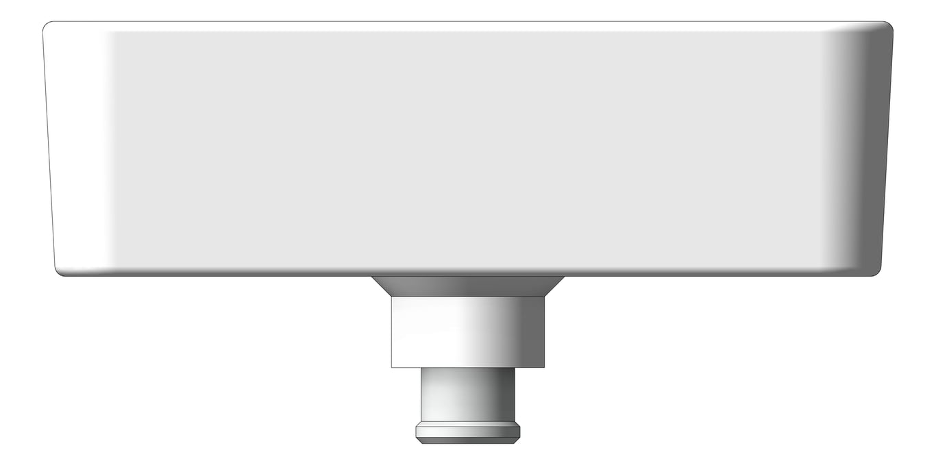 Front Image of Basin CounterTop Raymor EdgeII Overflow