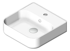 3D Shaded Image of Basin CounterTop Raymor EdgeII Square