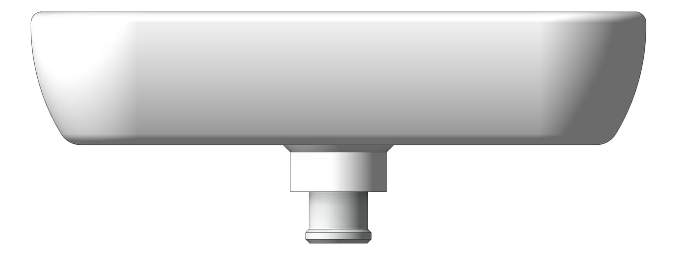 Front Image of Basin CounterTop Raymor Sigma