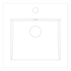 Plan Image of Basin Inset Raymor Banjo PopUpWaste