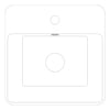 Plan Image of Basin Inset Raymor EdgeII Overflow