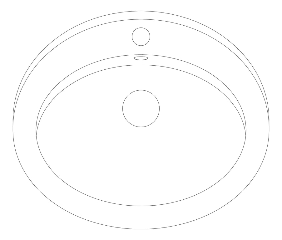 Plan Image of Basin Inset Raymor Lawson