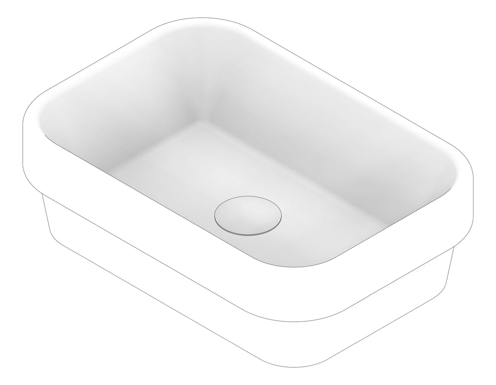 3D Documentation Image of Basin Inset Raymor Sigma