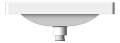 Front Image of Basin SemiInset Raymor Projix OverflowPopup