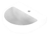 3D Documentation Image of Basin SemiRecessed Raymor Lawson Overflow