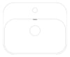 Plan Image of Basin SemiRecessed Raymor Sigma