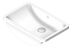 3D Shaded Image of Basin UnderCounter Raymor Projix