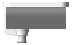 Left Image of Basin UnderCounter Raymor Projix