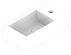3D Documentation Image of Basin WallHung Raymor Projix
