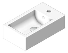 3D Shaded Image of Basin WallHung Raymor Projix