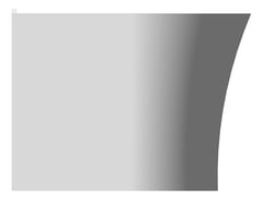 Left Image of Bath Freestanding Raymor Alpha BackToWall 1500