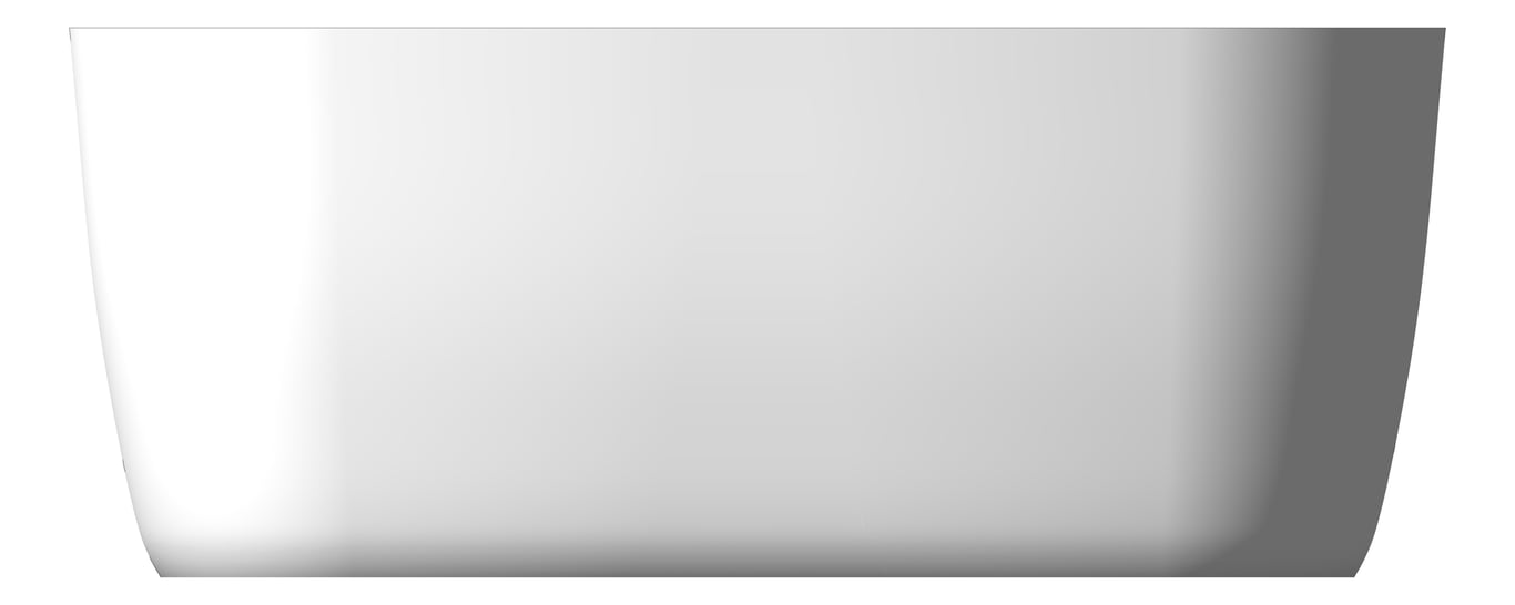 Front Image of Bath Freestanding Raymor Alpha Curved 1500