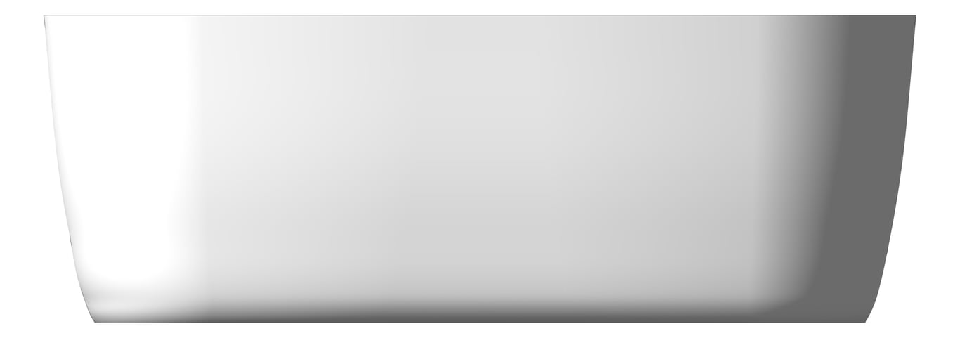 Front Image of Bath Freestanding Raymor Alpha Curved 1700