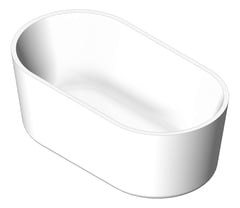 3D Shaded Image of Bath Freestanding Raymor Winton 1500