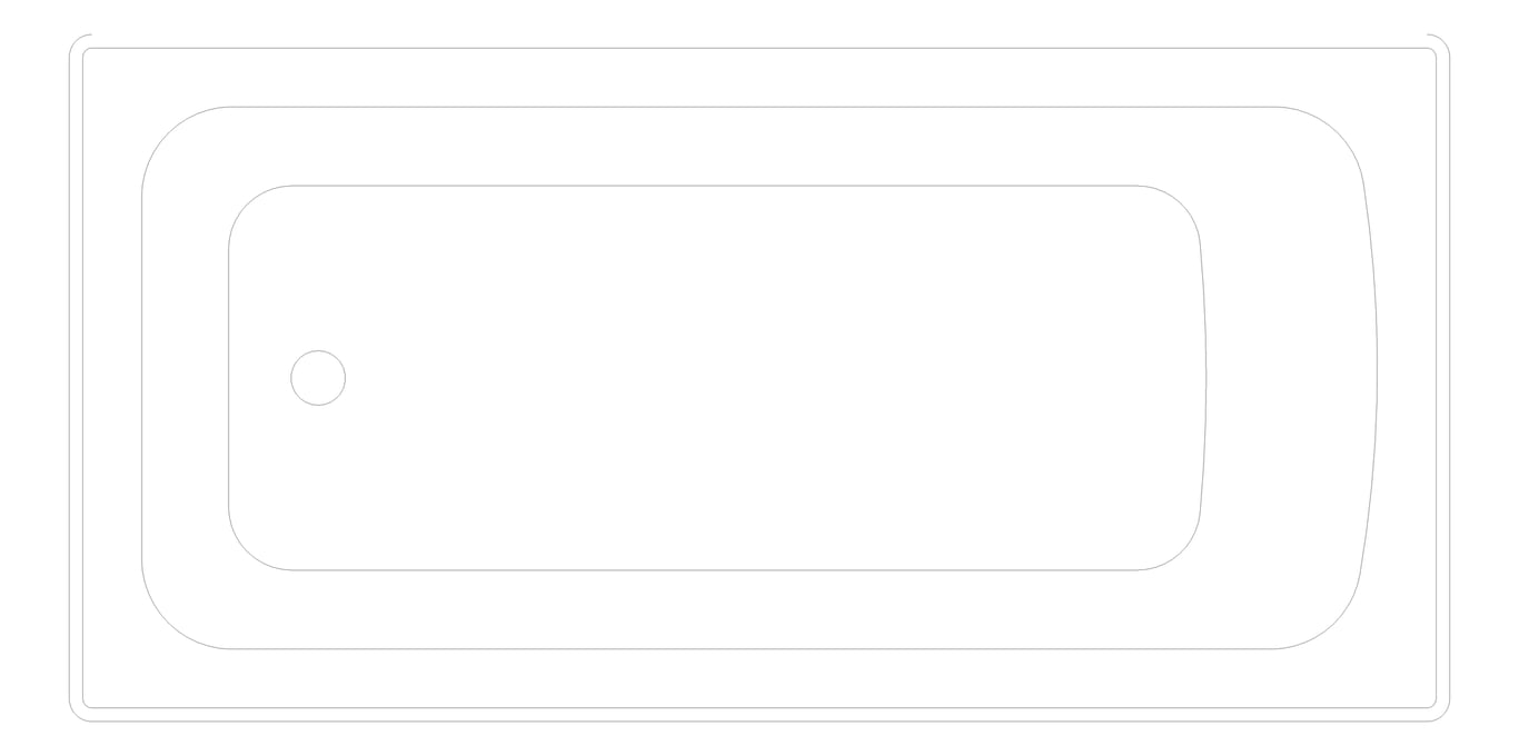 Plan Image of Bath Inset Raymor Sigma 1525