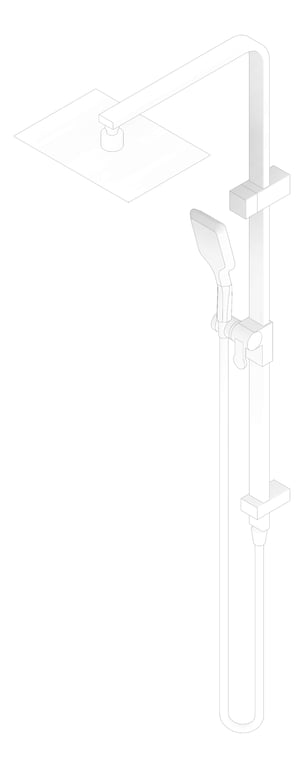 3D Documentation Image of Shower Dual Raymor Sigma Handheld 3Function