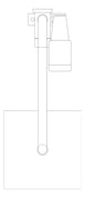 Plan Image of Shower Dual Raymor Winton Compact Square