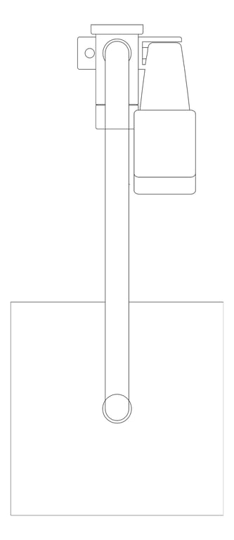 Plan Image of Shower Dual Raymor Winton Compact Square