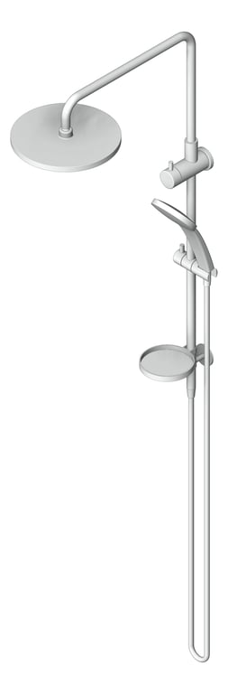 Shower Dual Raymor Winton Round Handheld