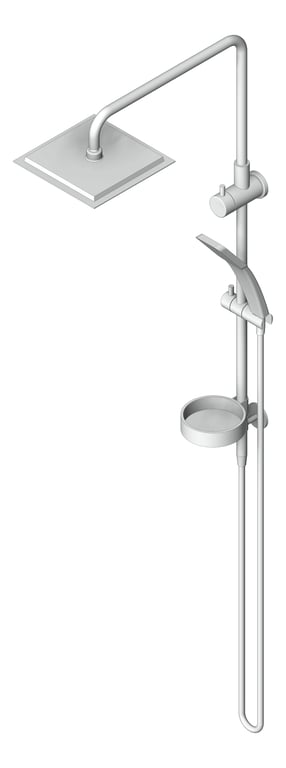 Navigate to Shower Dual Raymor Winton Square HandheldHose