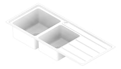 3D Documentation Image of Sink Kitchen Raymor Projix Left OneAndThreeQuarter