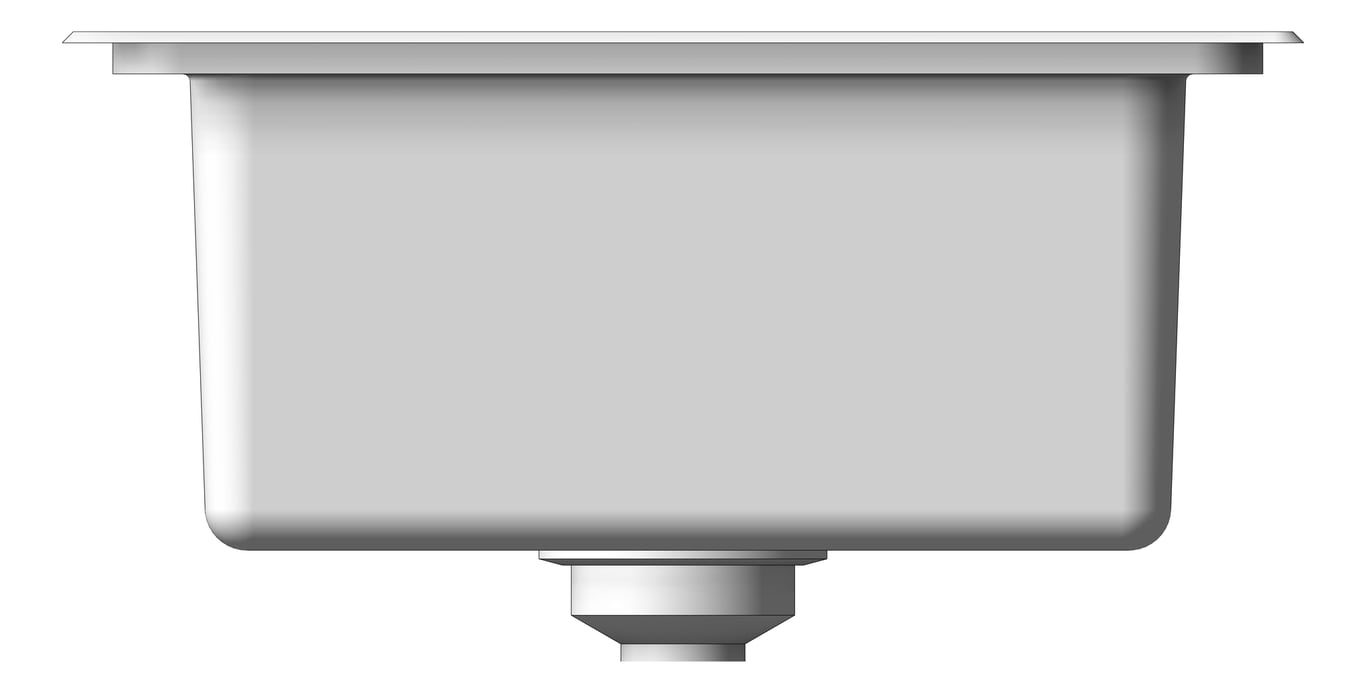 Left Image of Sink Kitchen Raymor Projix Left Single