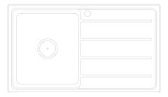 Plan Image of Sink Kitchen Raymor Projix Left Single