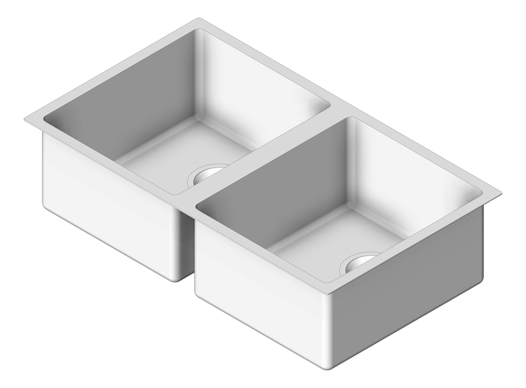 Sink Kitchen Raymor Sigma Undermount Double