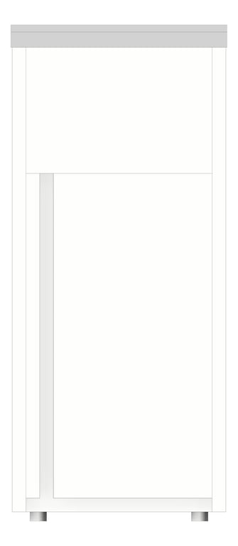 Front Image of Sink Laundry Raymor Projix Cabinet Single