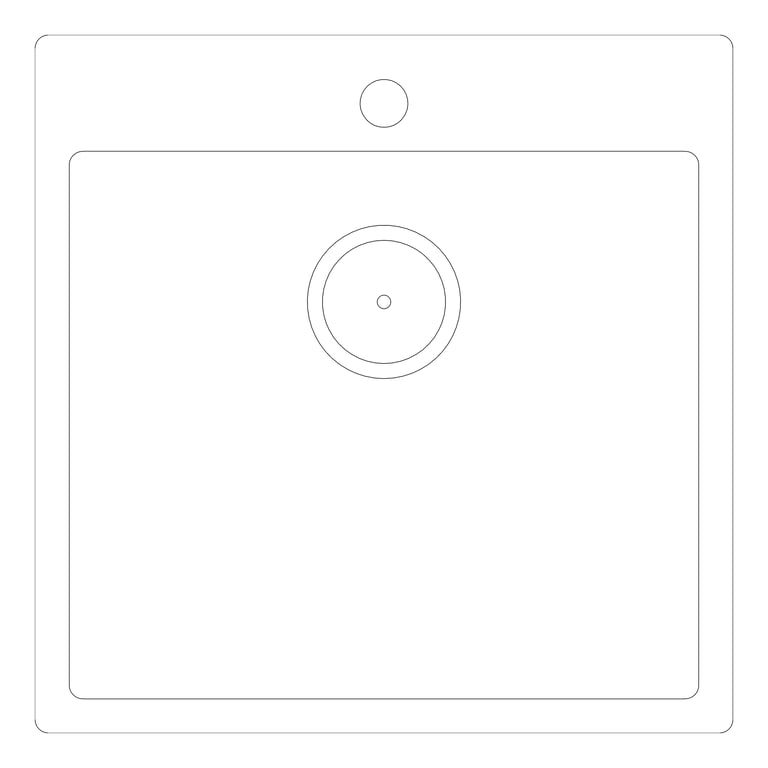 Plan Image of Sink Laundry Raymor Projix Single