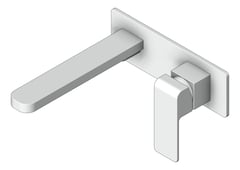 3D Shaded Image of MixerSet Wall Raymor EdgeII BathBasinSet 200