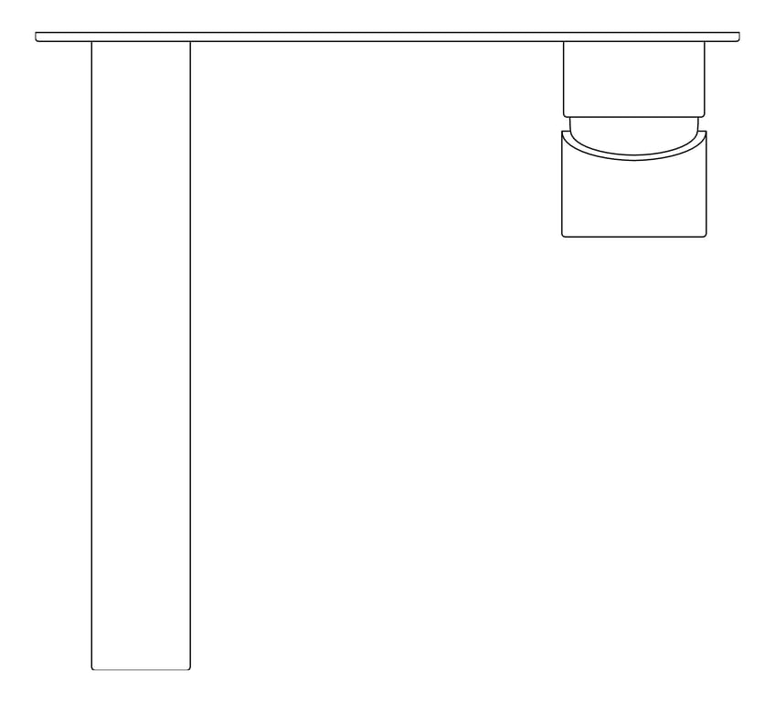 Plan Image of MixerSet Wall Raymor Projix BathBasinSet 160