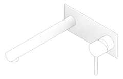 3D Documentation Image of MixerSet Wall Raymor Projix BathBasinSet 220