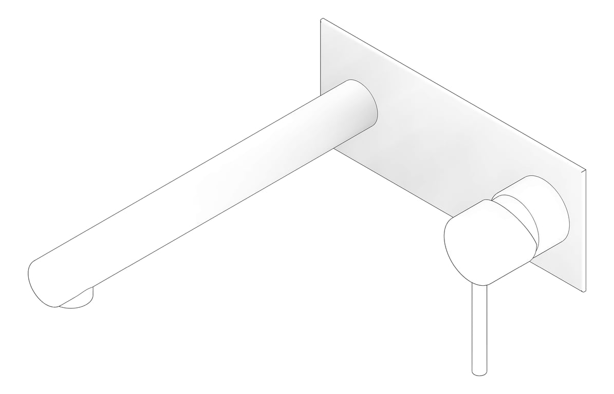 3D Documentation Image of MixerSet Wall Raymor Projix BathBasinSet 220