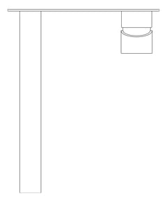 Plan Image of MixerSet Wall Raymor Projix BathBasinSet 220