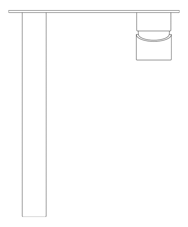 Plan Image of MixerSet Wall Raymor Projix BathBasinSet 220