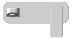 Front Image of MixerSet Wall Raymor Sigma BathBasinSet 160mm