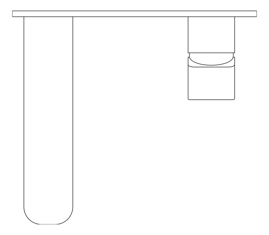 Plan Image of MixerSet Wall Raymor Sigma BathBasinSet 160mm