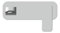 Front Image of MixerSet Wall Raymor Sigma BathBasinSet 220mm