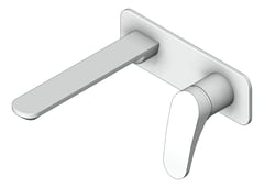 3D Shaded Image of MixerSet Wall Raymor Winton BathBasinSet 200mm