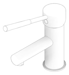 3D Documentation Image of MixerTap Basin Raymor PinLever 16Deg 40mmCartridge