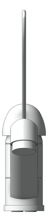 Front Image of MixerTap Basin Raymor SurgeonLever 36Deg