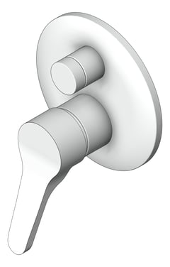 3D Shaded Image of MixerTap Wall Raymor Armada Diverter